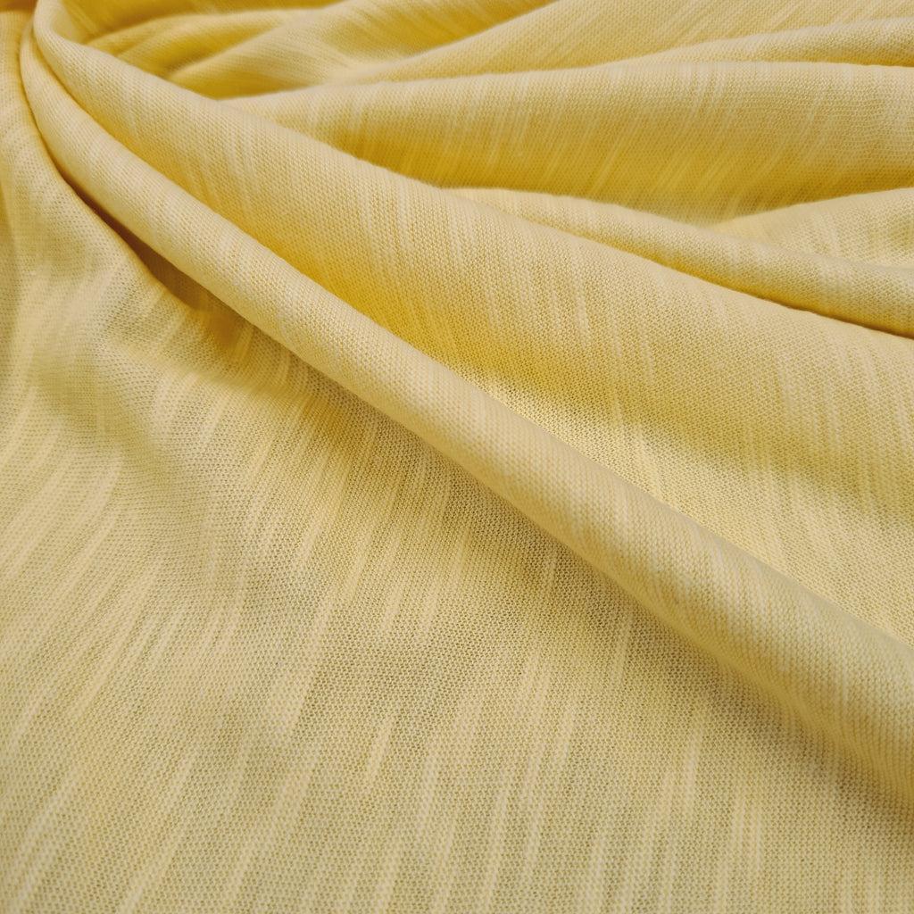 👉 Fiver Fabrics 👈 Lemon Sorbet Viscose Jersey, priced by metre