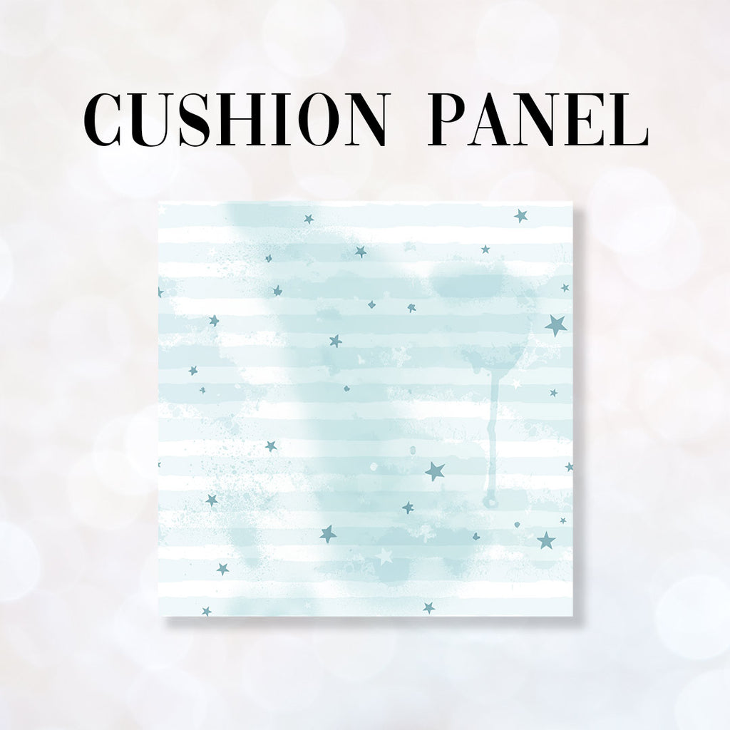 👉 PRINT ON DEMAND 👈 CUSHION CO-ORD Christmas Dino Fabric Panel