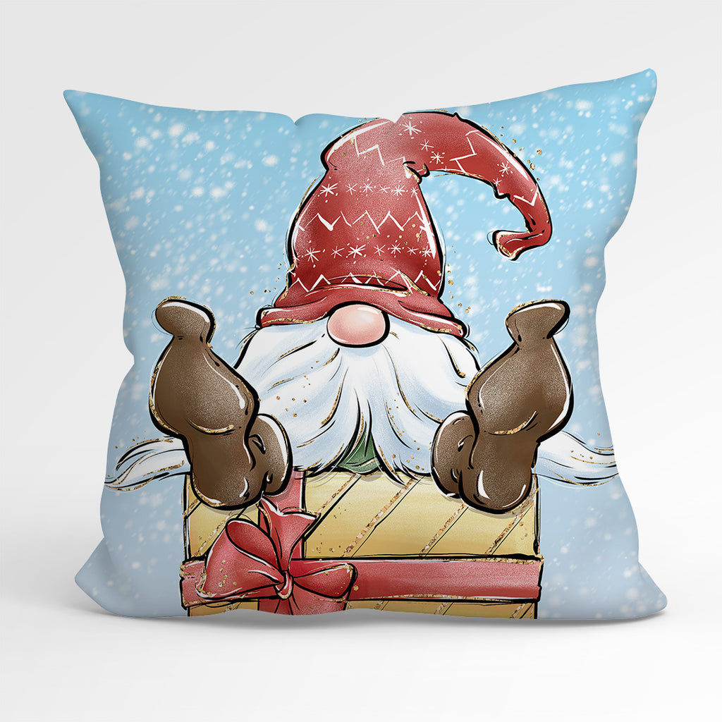 👉 PRINT ON DEMAND 👈 CUSHION Fabric Panel Christmas Gnome