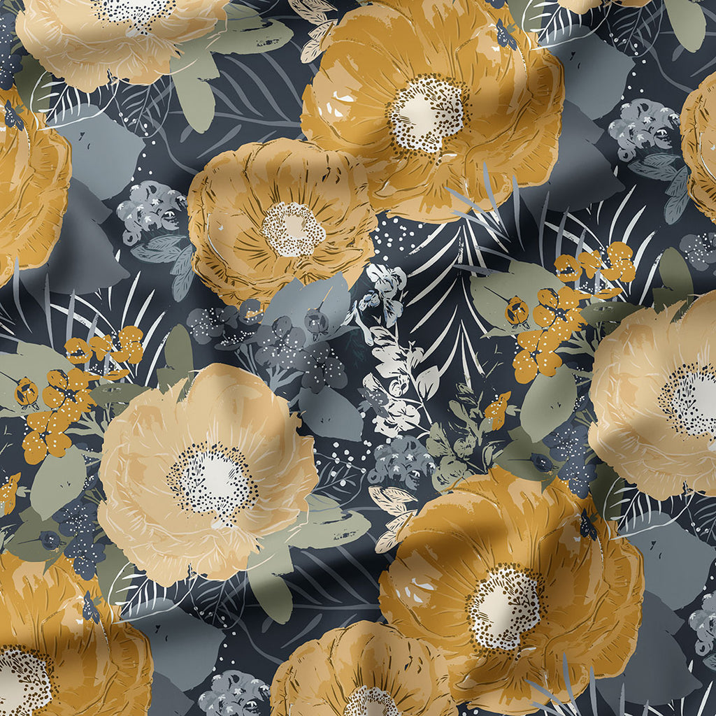 👉 PRINT ON DEMAND 👈 Luna Floral Various Fabric Bases