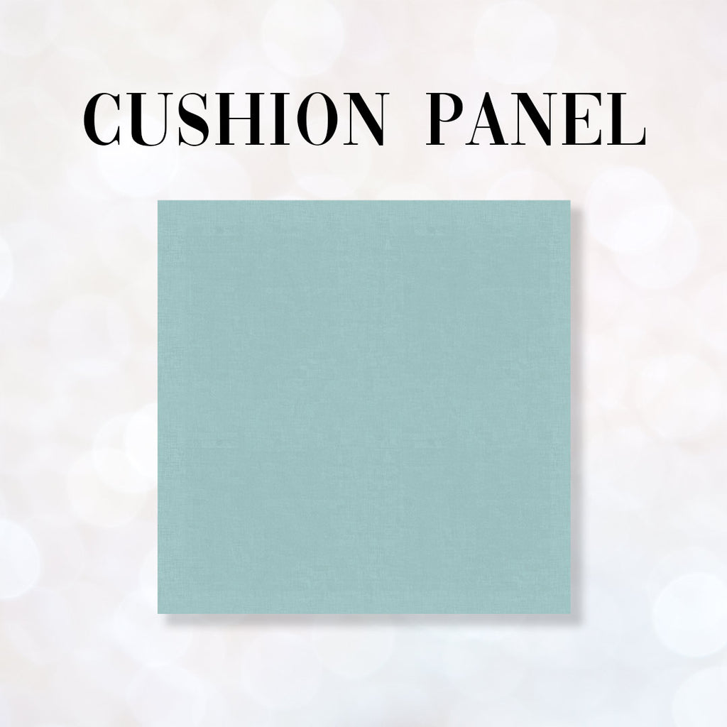 👉 PRINT ON DEMAND 👈 CUSHION CO-ORD Scottish Animals Blue Fabric Panel