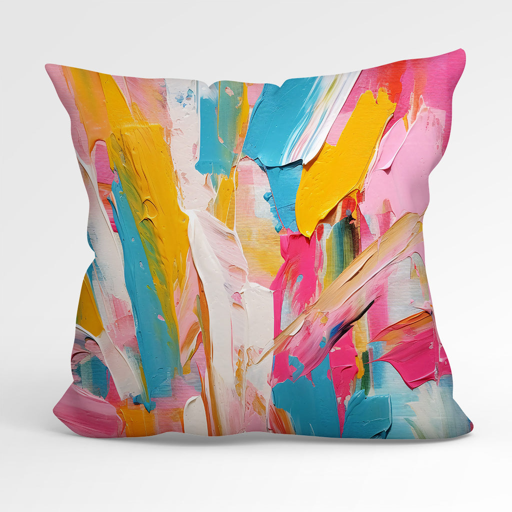 👉 PRINT ON DEMAND 👈 CUSHION CO-ORD Sewing Art Abstract 2 Fabric Panel