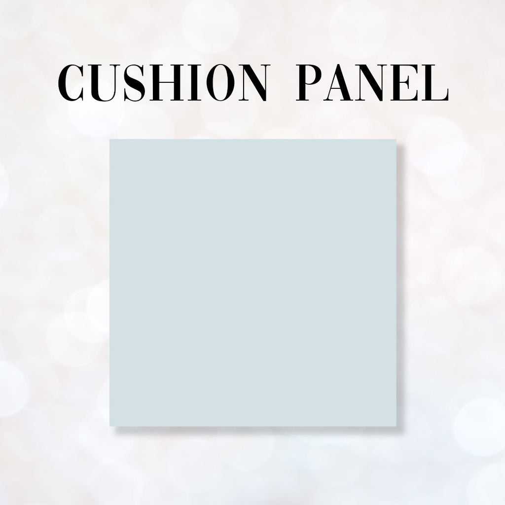 👉 PRINT ON DEMAND 👈 CUSHION CO-ORD Squirrel Wreath Blue Fabric Panel
