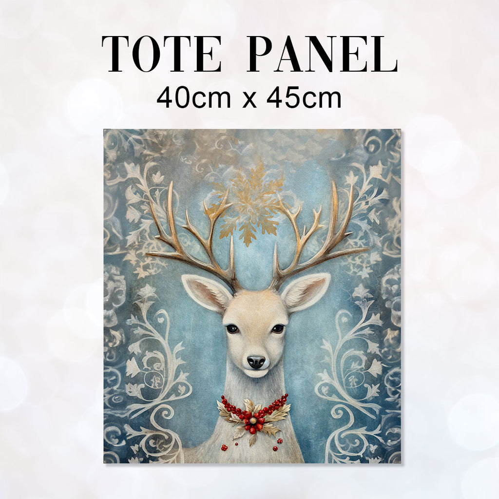👉 PRINT ON DEMAND 👈 TOTE Elegant Deer TP-112 Fabric Bag Panel