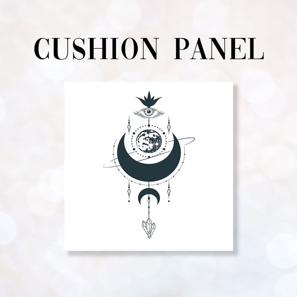 👉 PRINT ON DEMAND 👈 CUSHION Fabric Panel Moon Magic CP-14
