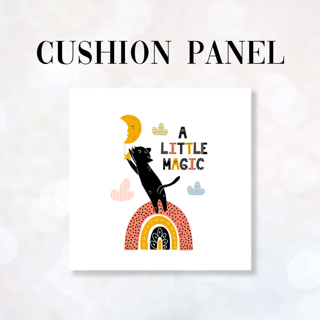 👉 PRINT ON DEMAND 👈 CUSHION Fabric Panel A Little Magic CP-60