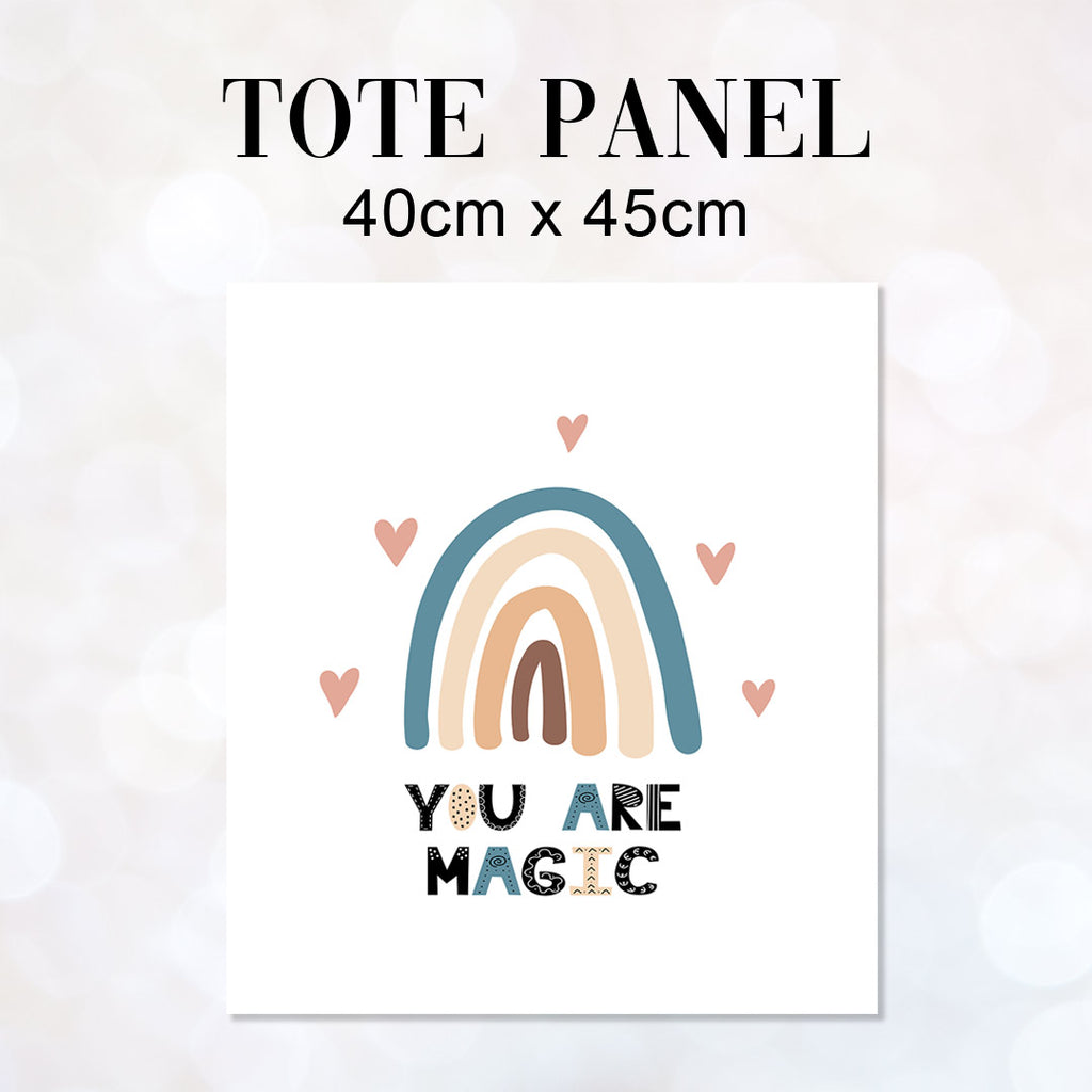 👉 PRINT ON DEMAND 👈 TOTE You Are Magic TP-61 Fabric Bag Panel