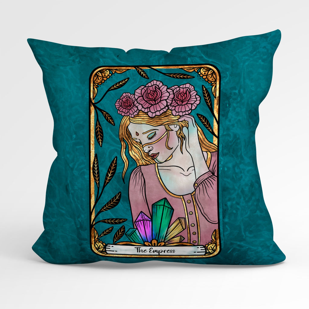 👉 PRINT ON DEMAND 👈 CUSHION Fabric Panel Tarot The Empress