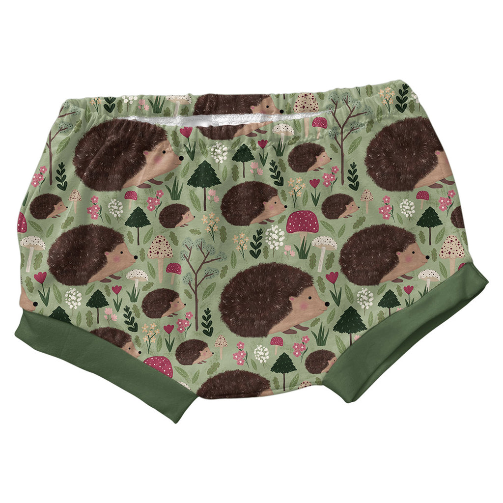 👉 PRINT ON DEMAND 👈 Woodland Hedgehog Various Fabric Bases