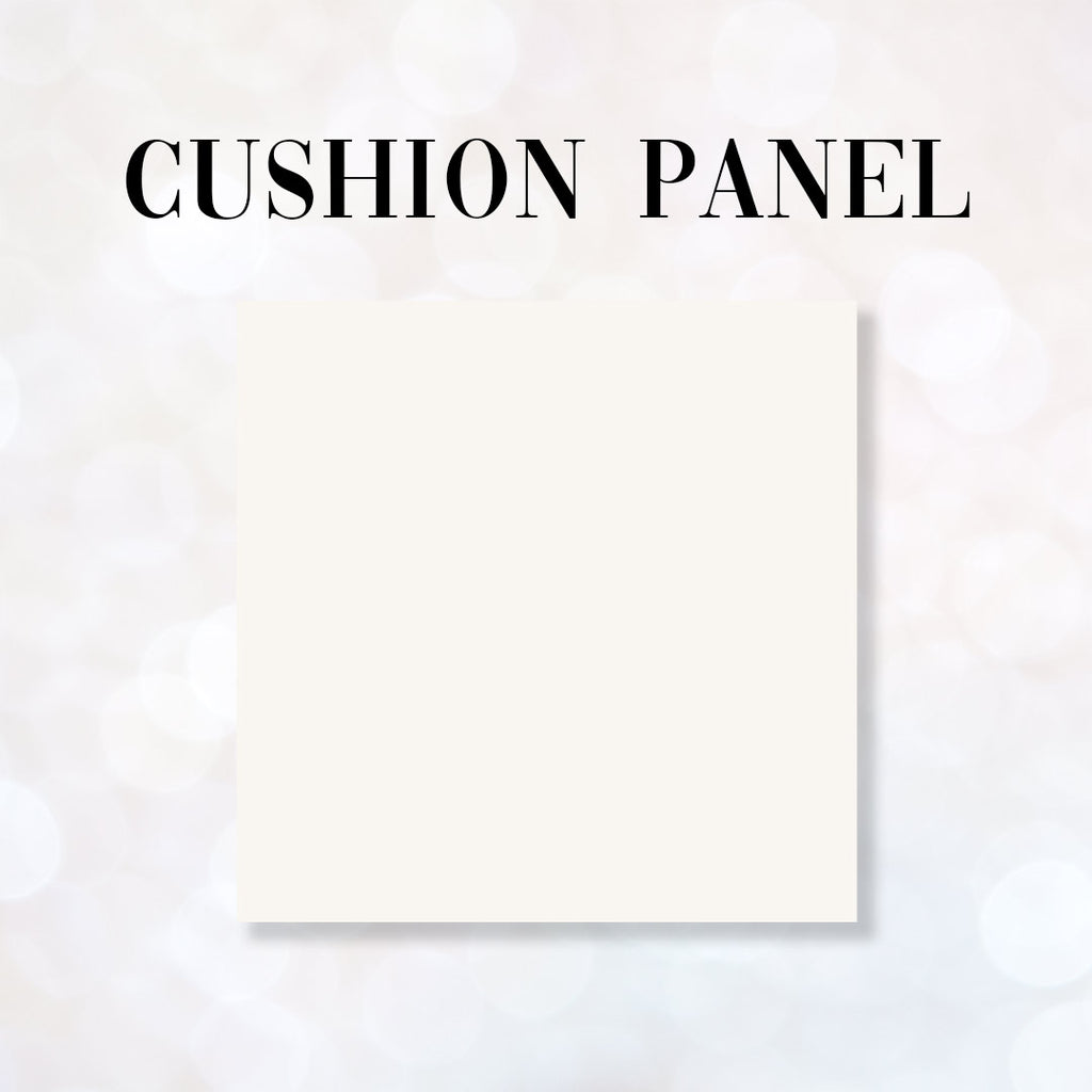 👉 PRINT ON DEMAND 👈 CUSHION CO-ORD Woodland Animals White Fabric Panel
