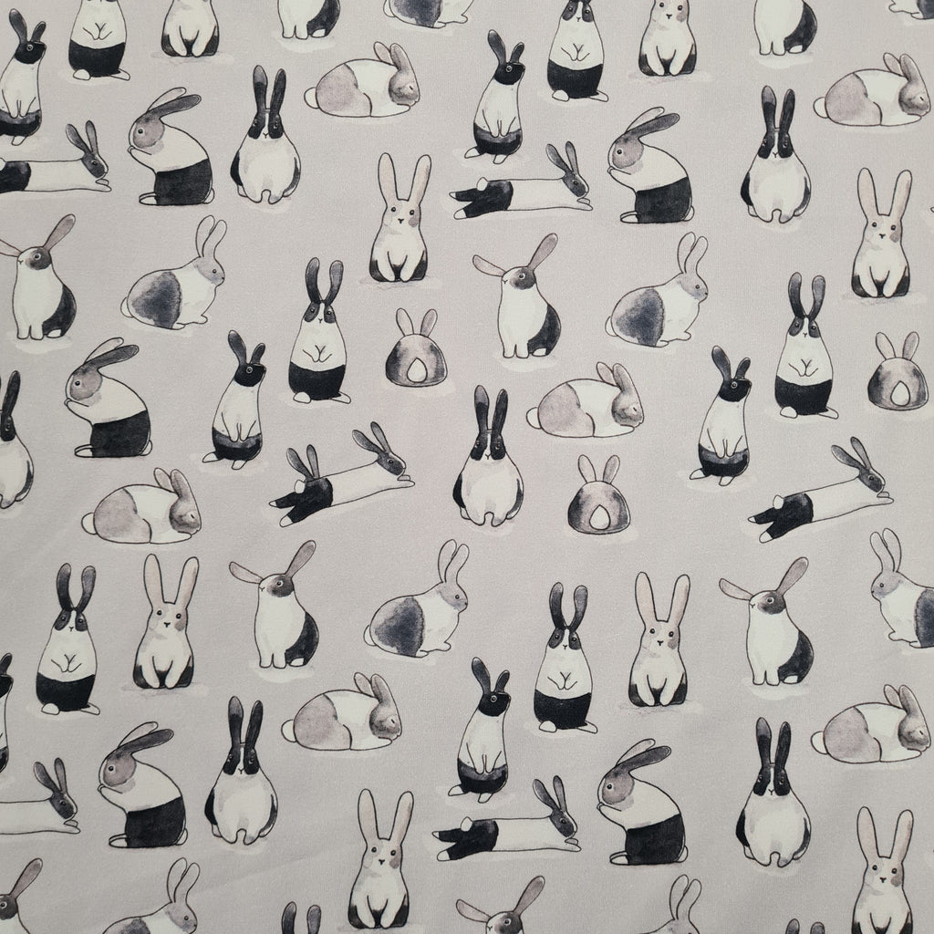 👉 PRINT ON DEMAND 👈 50 Shades of Bunny Various Fabric Bases