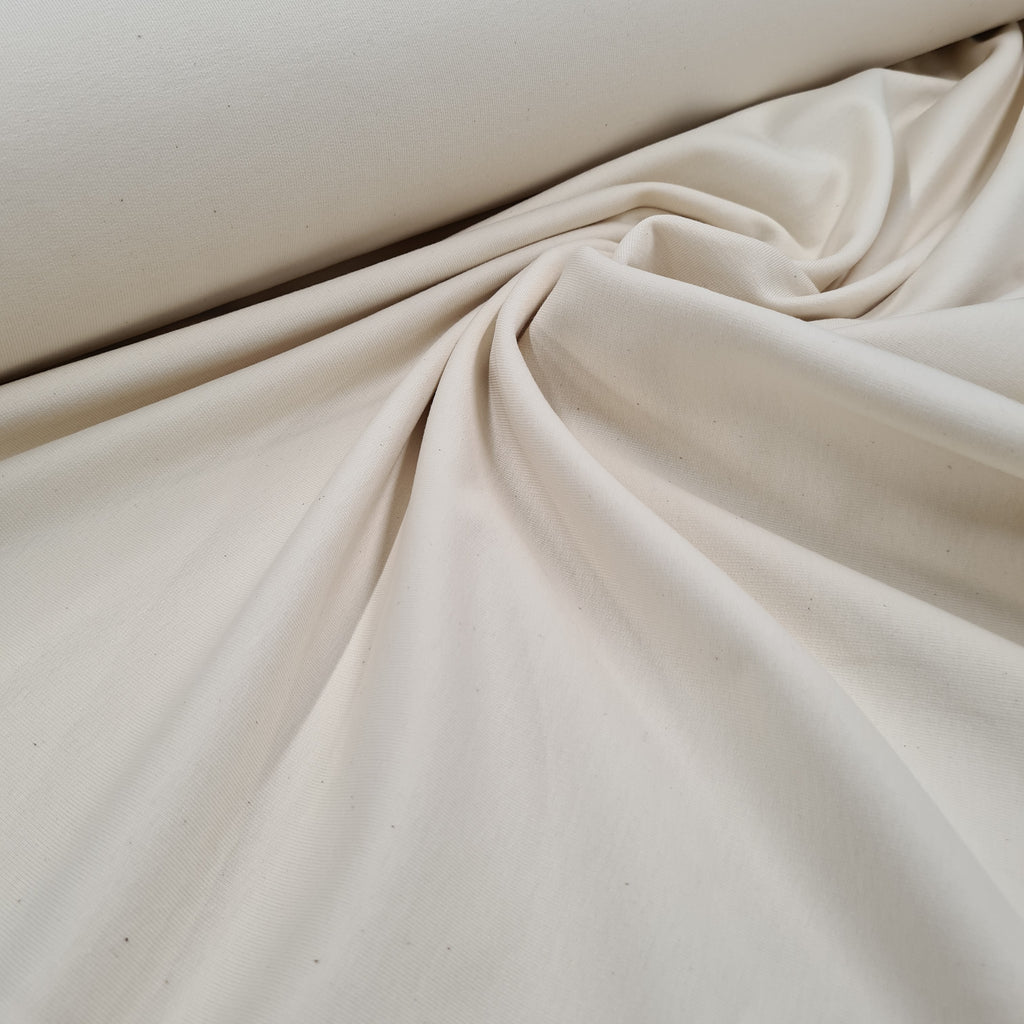 Natural Cotton French Terry, priced by half metre PL-19
