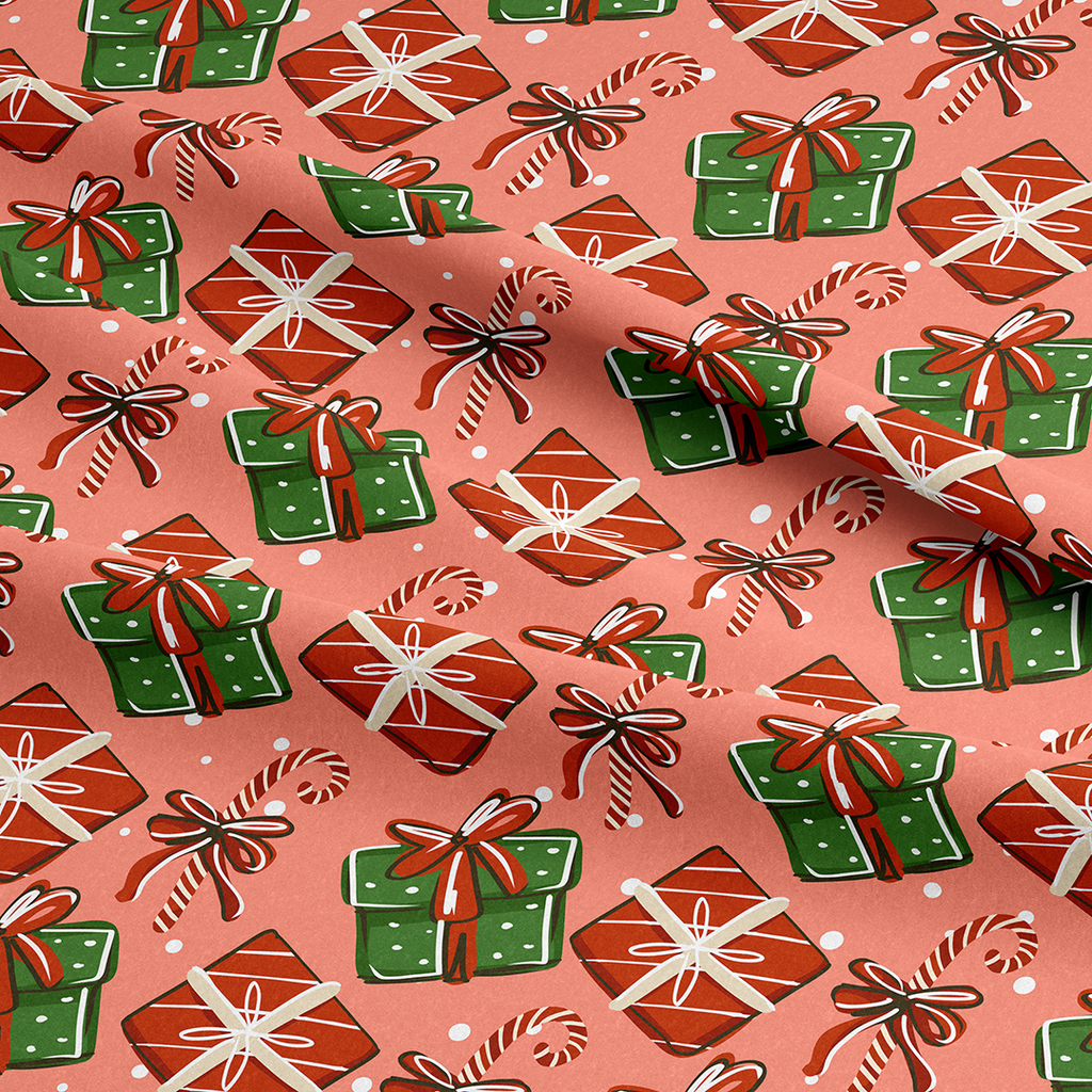 👉 PRINT ON DEMAND 👈 Christmas Gifts Peachy Various Fabric Bases