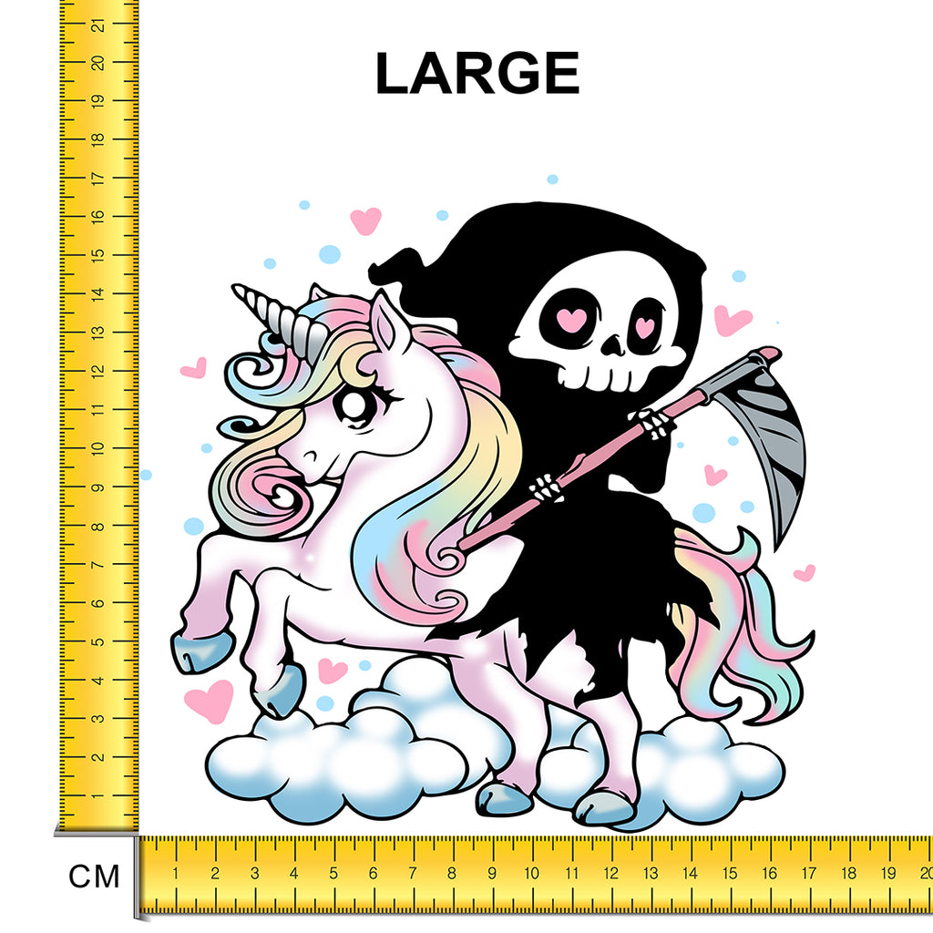 Magical Reaper Iron on Fabric Heat Transfer DTF-86