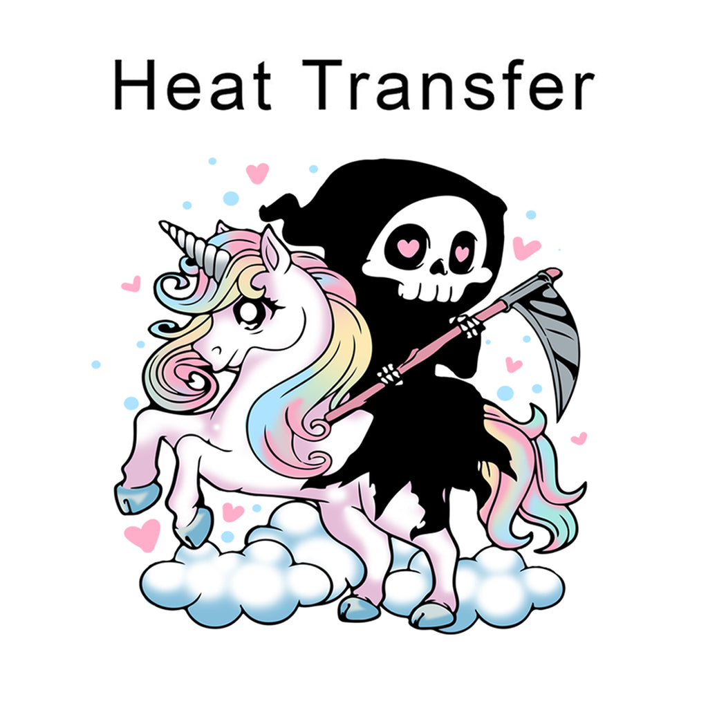 Magical Reaper Iron on Fabric Heat Transfer DTF-86
