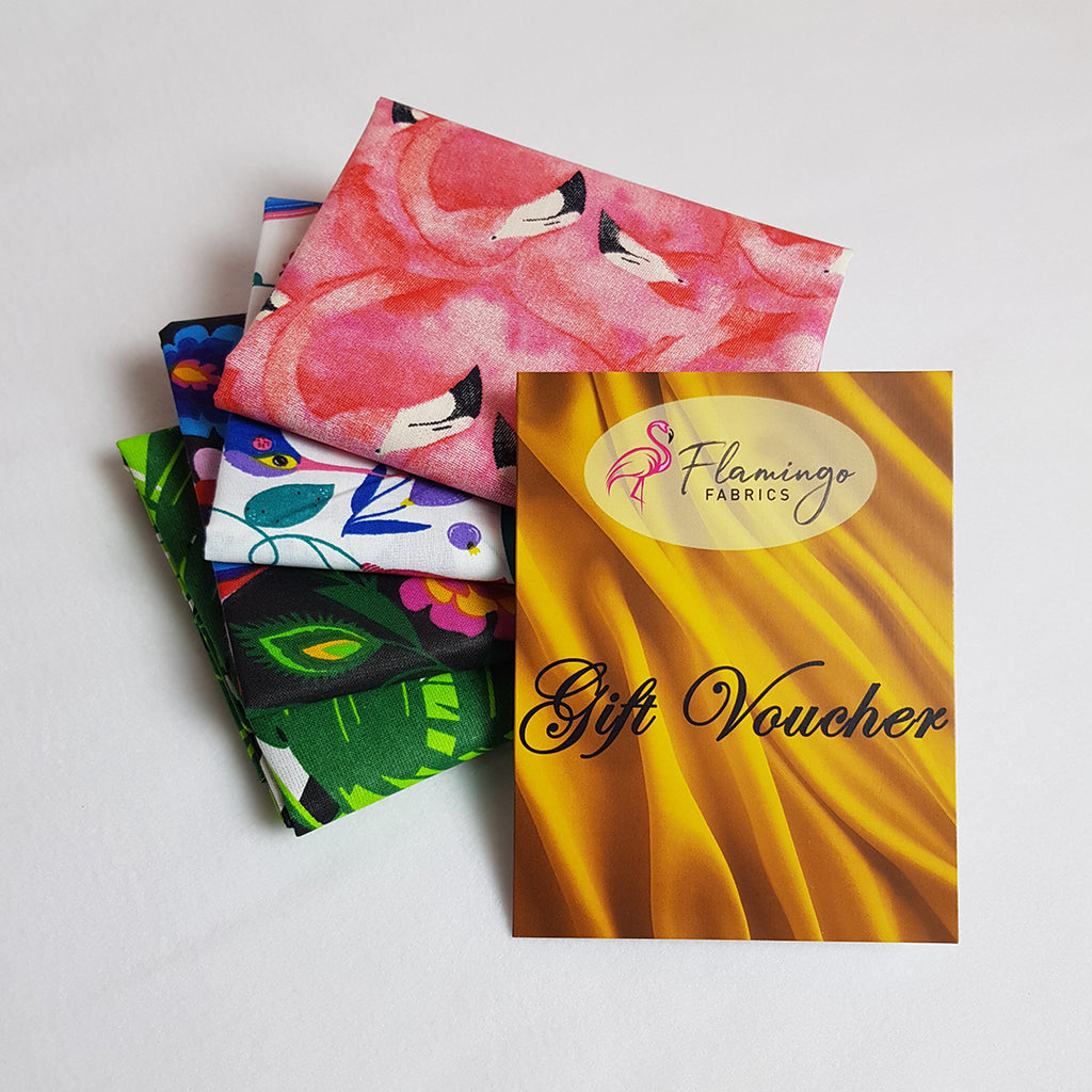 Gift Voucher with free Fat Quarter Bundle